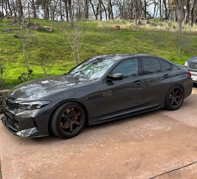 2020 BMW M340i fitted with TE37 Saga SL 19x9.5 23mm wheels