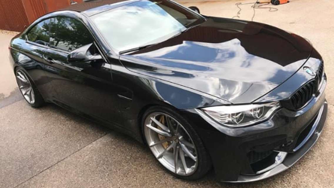 2018 BMW M4 fitted with P104 20x10 22mm wheels