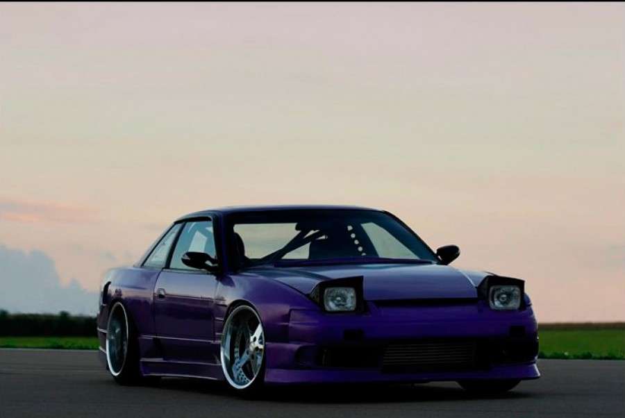 1989 Nissan 240SX fitted with Work Equip 05 18x10 10mm wheels