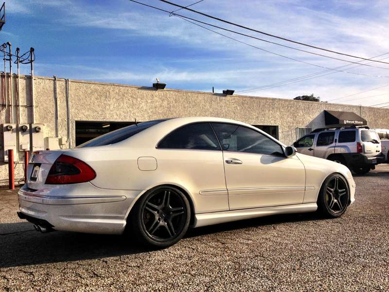 2003 Mercedes-Benz CLK500 fitted with W211 AMG 18x8 30mm wheels