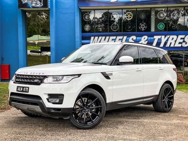 2016 Land Rover Range Rover fitted with Luxury Sydney 22x10 35mm wheels