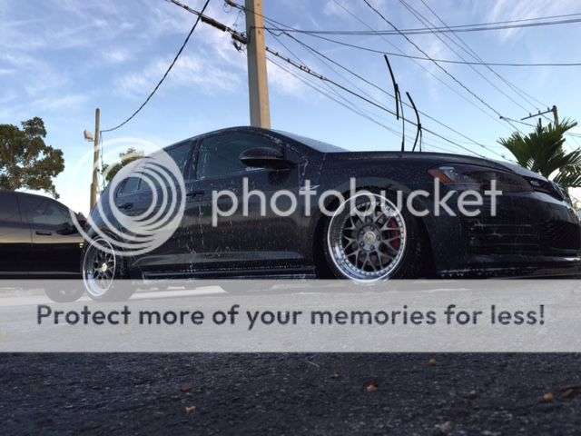 2013 Volkswagen Golf fitted with 3 piece COR Forged Classics 18x9 27mm wheels