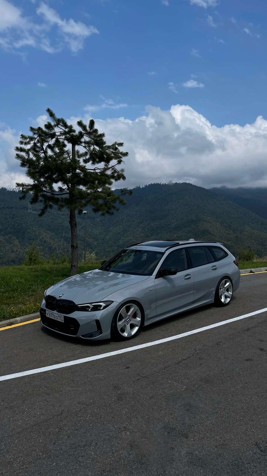 2020 BMW M340i fitted with Style 132 19x9 48mm wheels