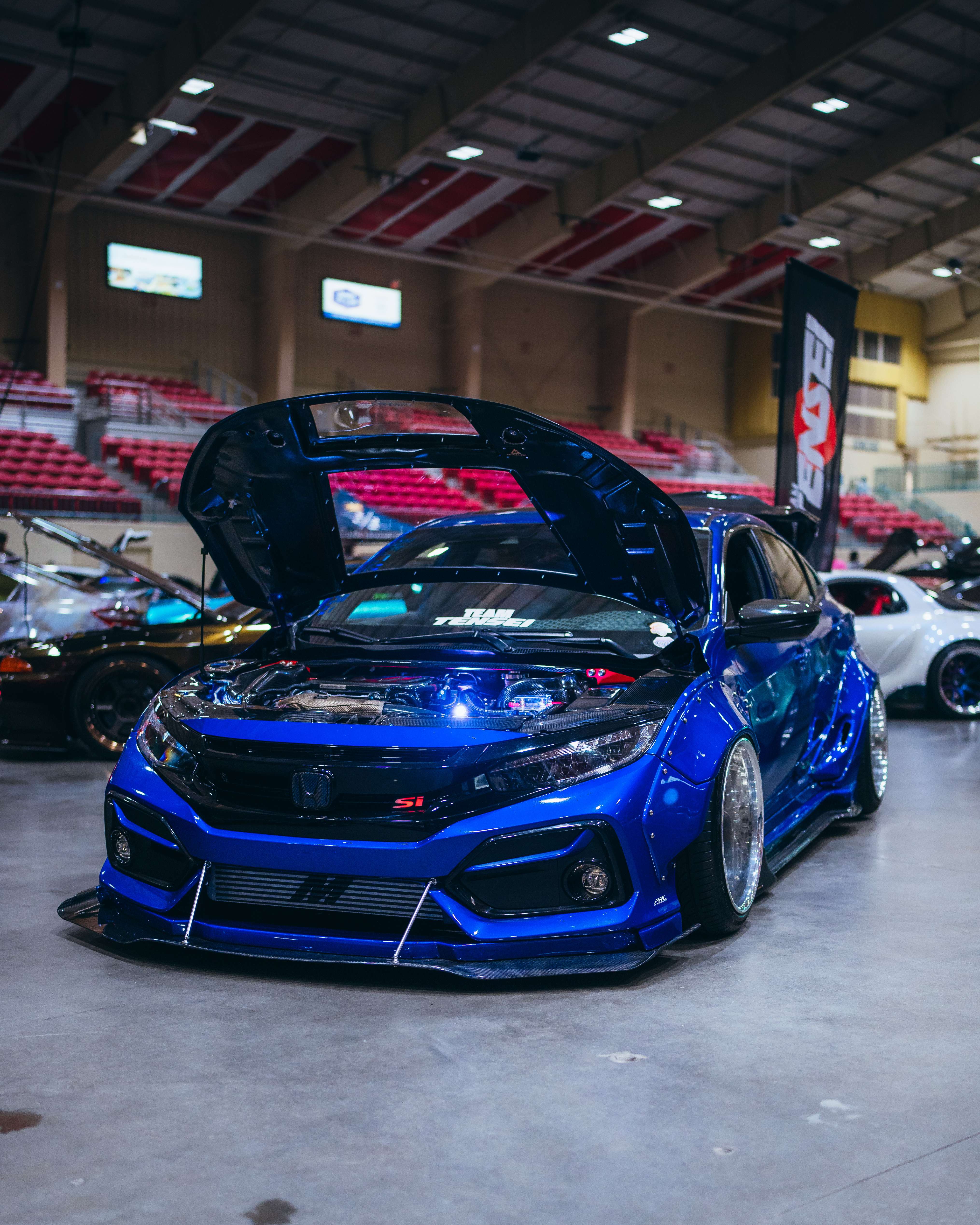 2020 Honda Civic fitted with Bugel 19x12.5 -12mm wheels