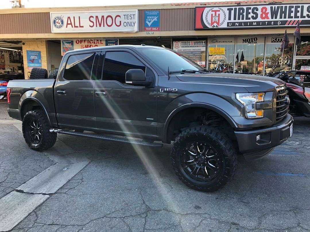 2016 Ford F-150 · Black Rhino Wheels Black Rhino Sierra · 20x9