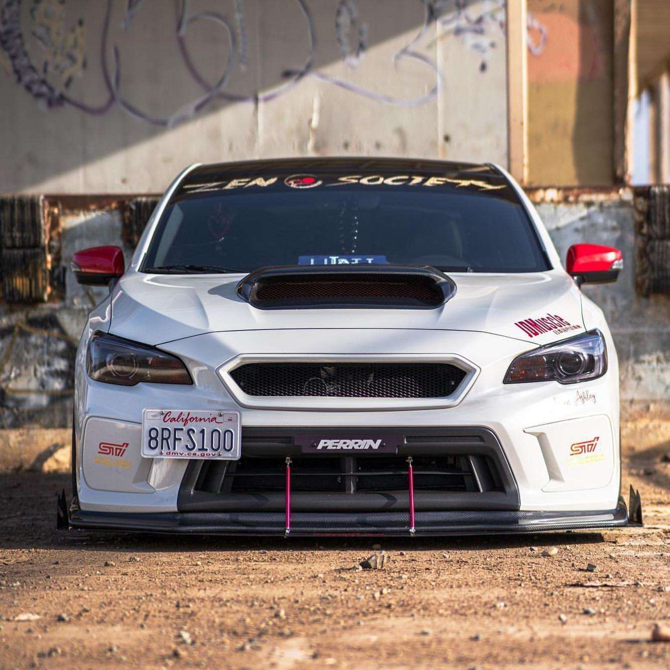 2020 Subaru WRX STI fitted with Avid.1 AV06 18x9.5 38mm wheels