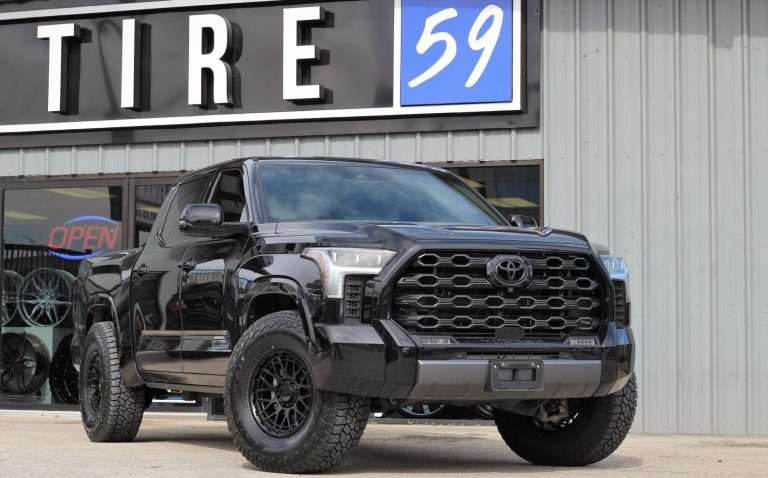 2023 Toyota Tundra, on KMC KM722 Technic 18x9 +18, Falken FAL Wildpeak A/T3WA 315/70R18