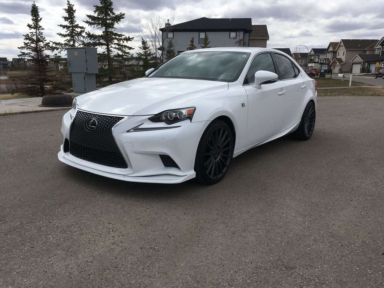 2016 Lexus IS350 fitted with M157 Charcoal 19x8.5 35mm wheels