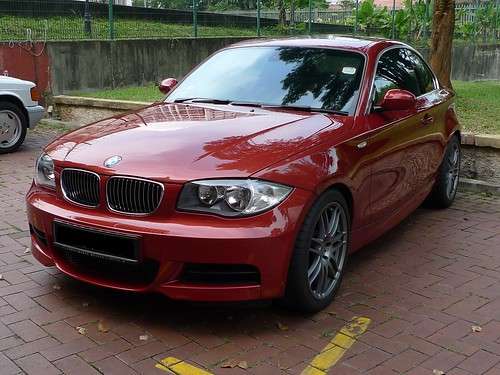 2008 BMW 135i fitted with Prodrive GC-014i forged 18x7.5 40mm wheels