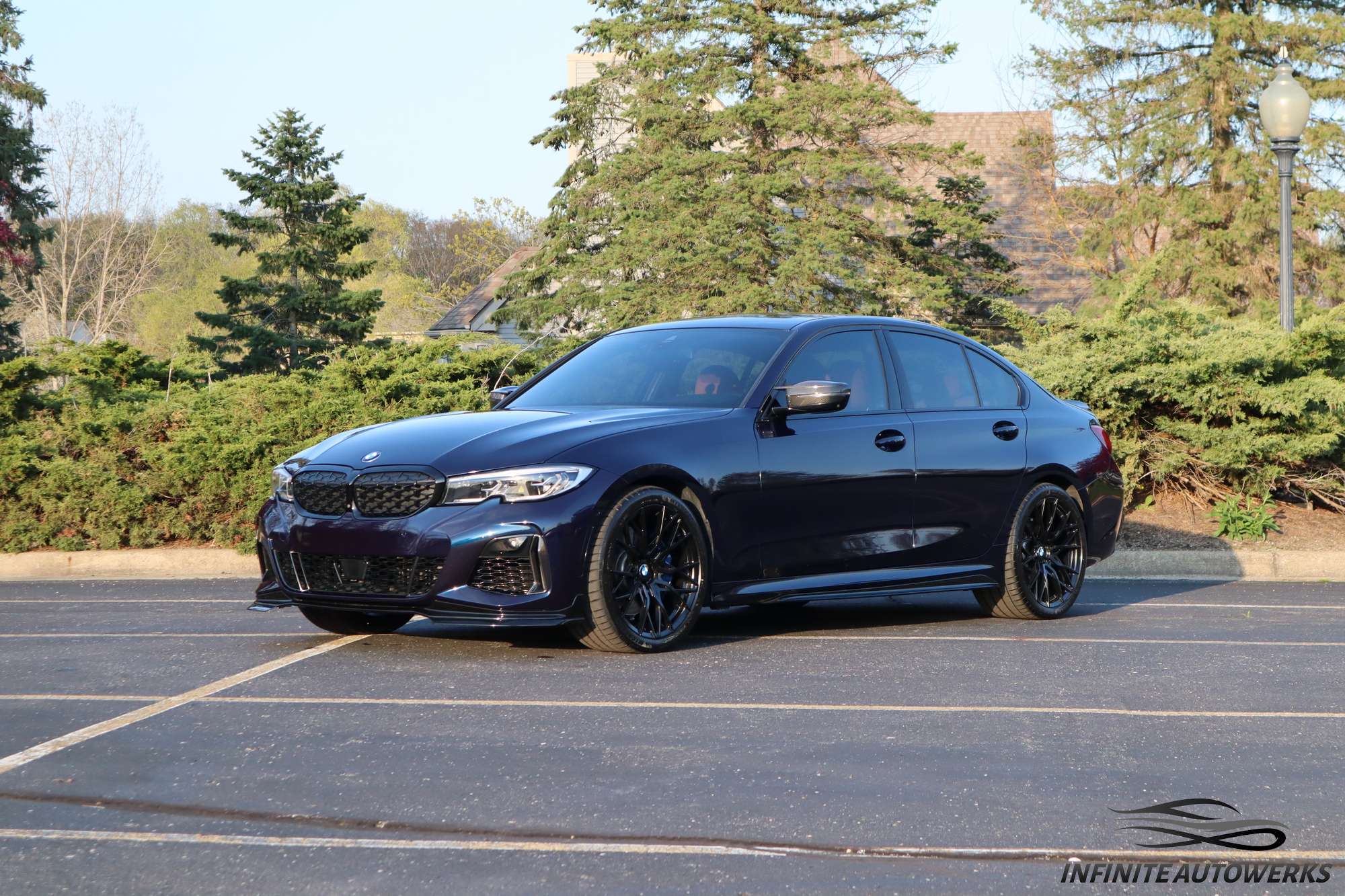 2020 BMW M340i xDrive fitted with MC20 Forged Wheels 19x9 28mm wheels