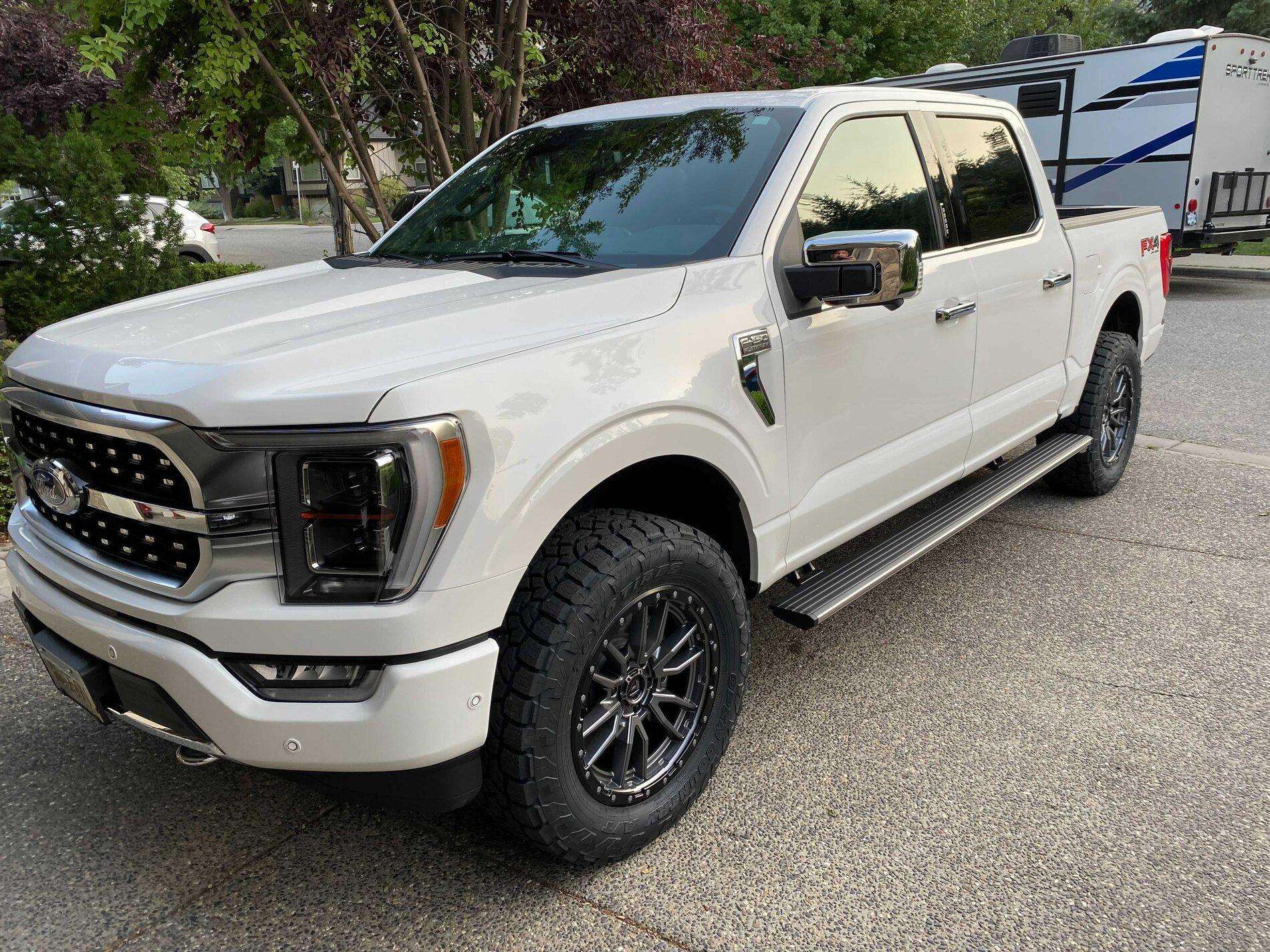 2021 Ford F-150, on Fuel Off-Road Wheels Fuel Off-Road Rebel 6 20x9 +0, Toyo TOY Open Country A/T III 295/60R20, ReadyLift 2 lifted