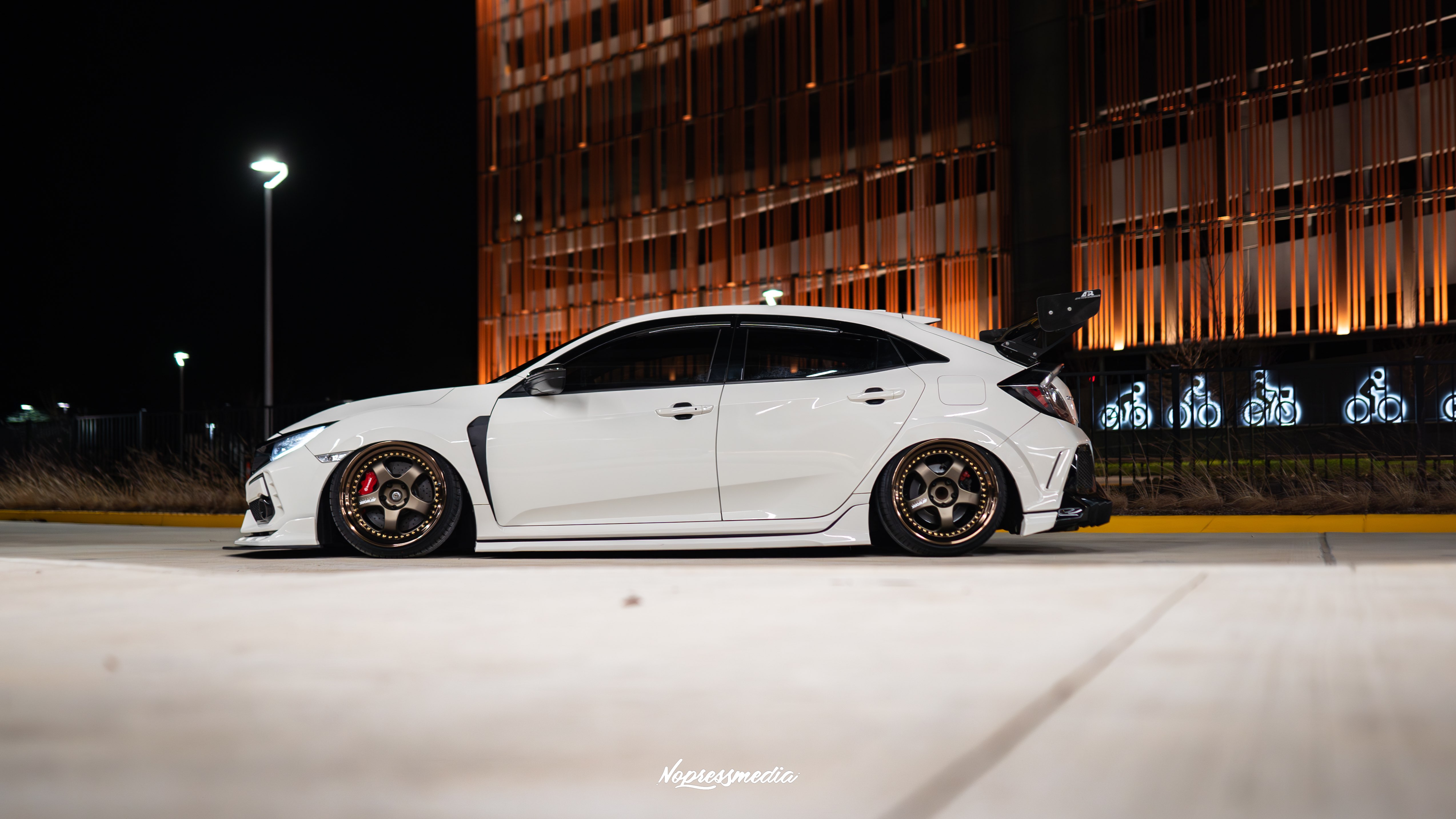 fk8 on work meister wheels