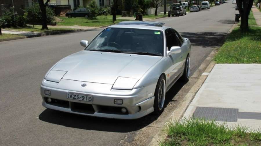 1997 Nissan 200SX fitted with Work VS-MX 17x8 22mm wheels