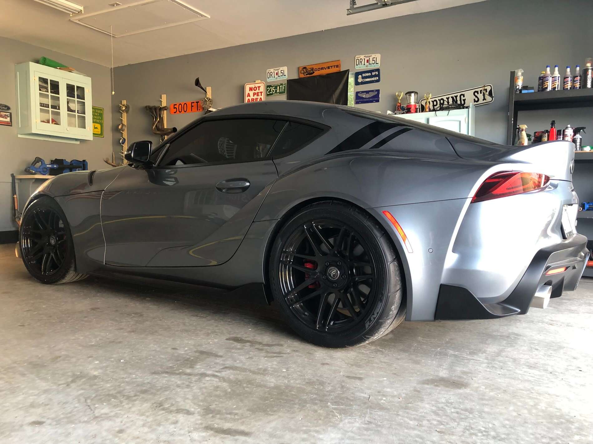2020 Toyota GR Supra · Forgestar F14 · 19x9.5 front / 19x11 rear