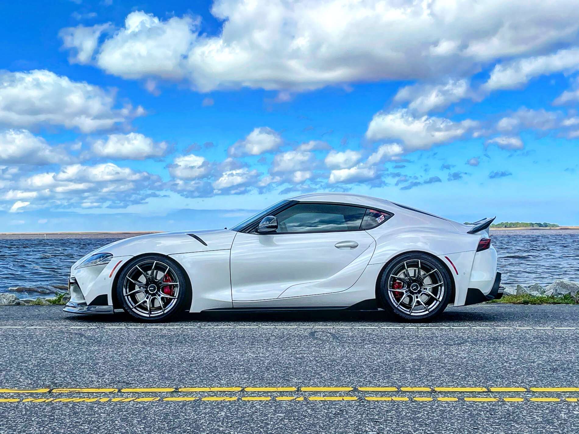 2020 Toyota GR Supra, on Gram Lights 57FXZ Wheels 19x9.5 +25, Michelin MIC Pilot Sport 4 S 265/35R19