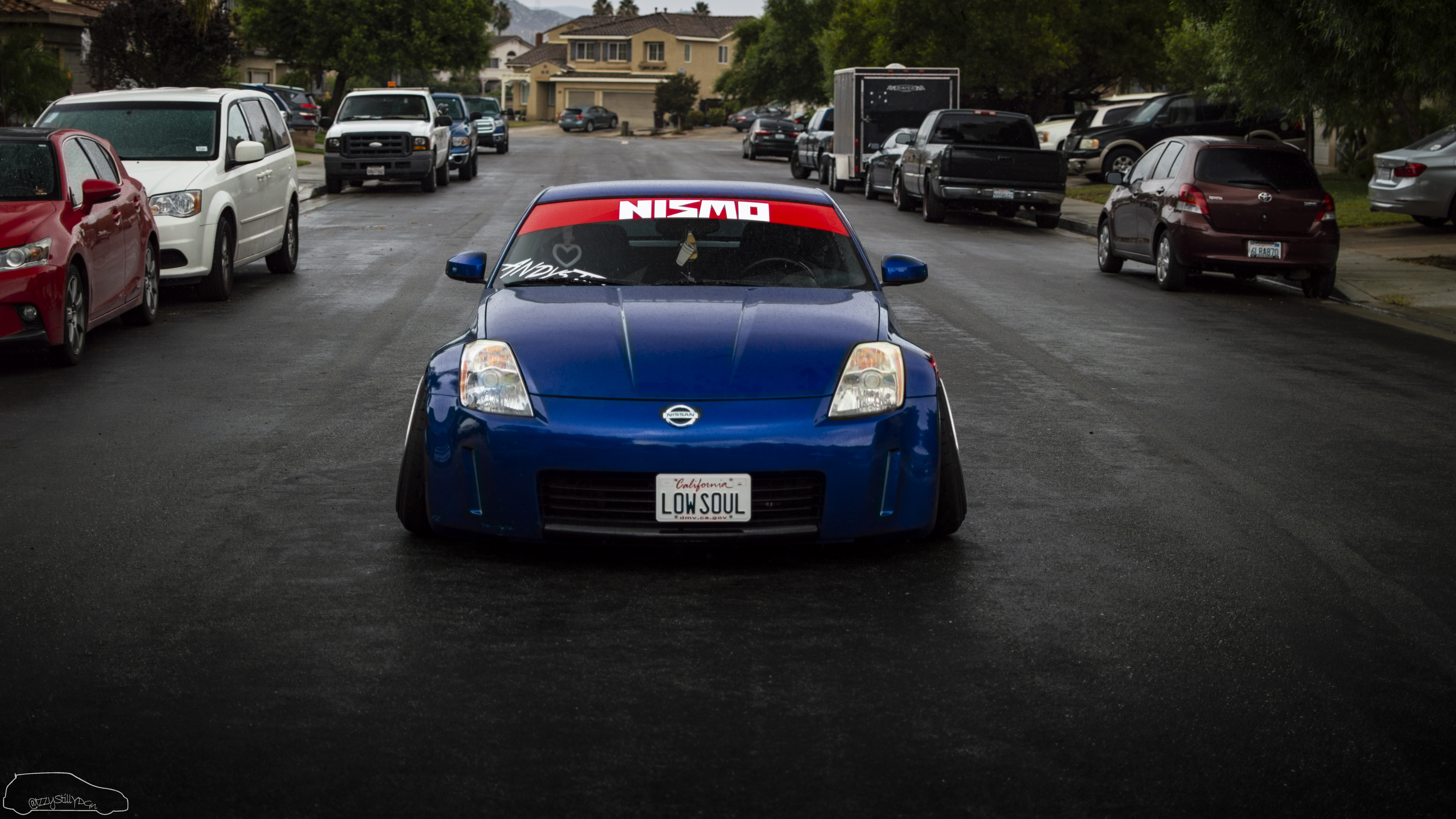 2005 Nissan 350Z on Work Wheels VS-KF 18x10 / 18x12, FALKEN RS-RR