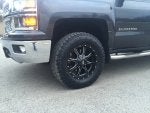 2021 Chevrolet Silverado 3500 HD · Moto Metal MO970 Black Milled · 18x9