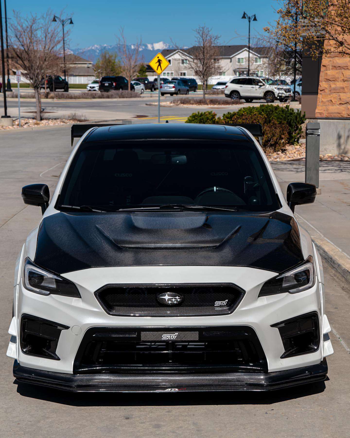 2016 Subaru WRX STI fitted with Enkei RS05RR 18x9.5 35mm wheels