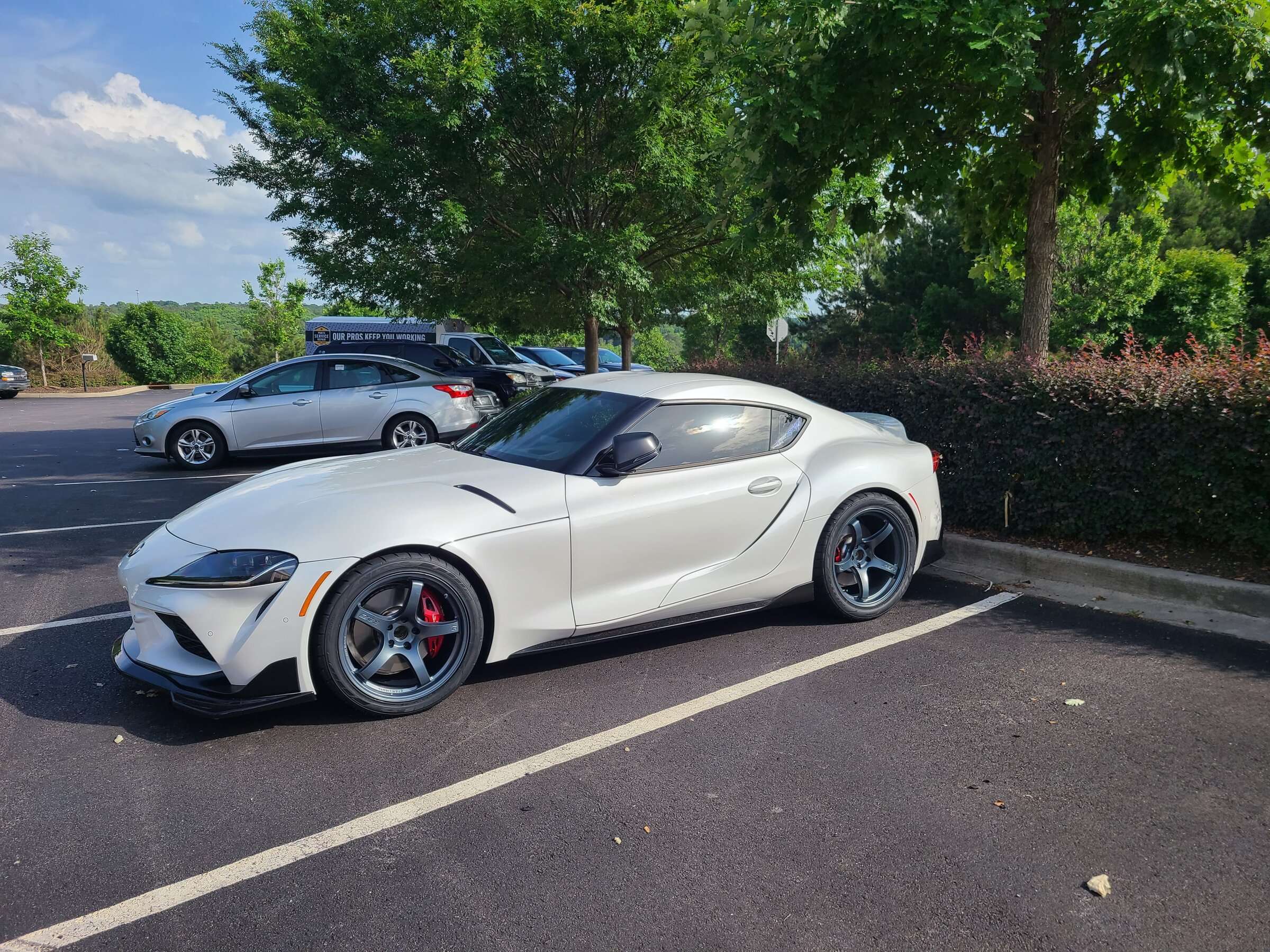 2022 Toyota GR Supra on Gram Lights 57CR wheels