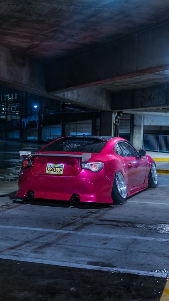 2015 Subaru BRZ fitted with Vs-Sd 18x9.5 -3mm wheels