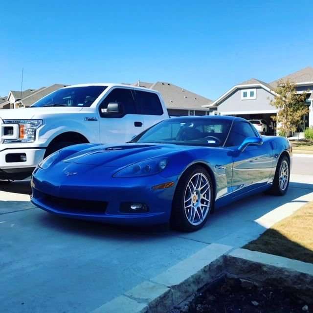 2008 Chevrolet Corvette · Forgestar F14 · 18x8.5 front / 17x10.5 rear