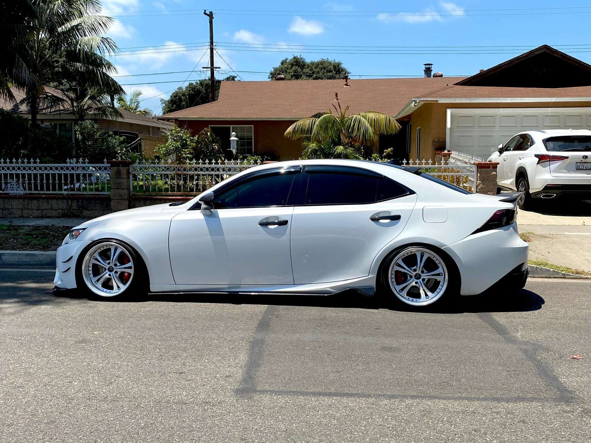 2016 Lexus IS200t fitted with Cerberus II 18x8 35mm wheels