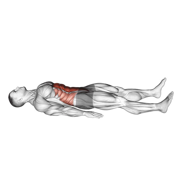 Demonstration of the quarter sit-up
