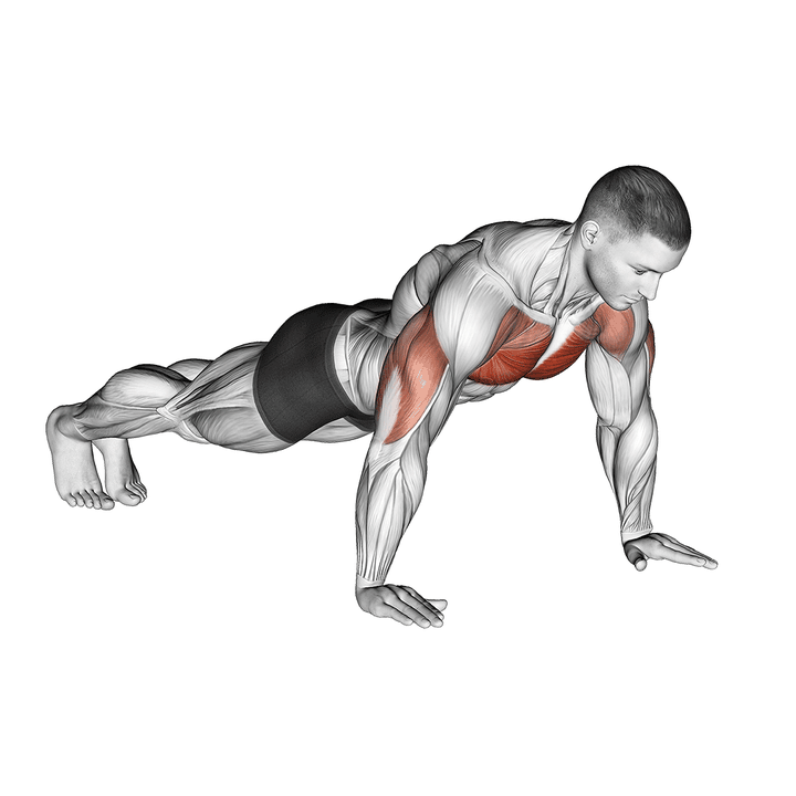 Demonstration of the push-up