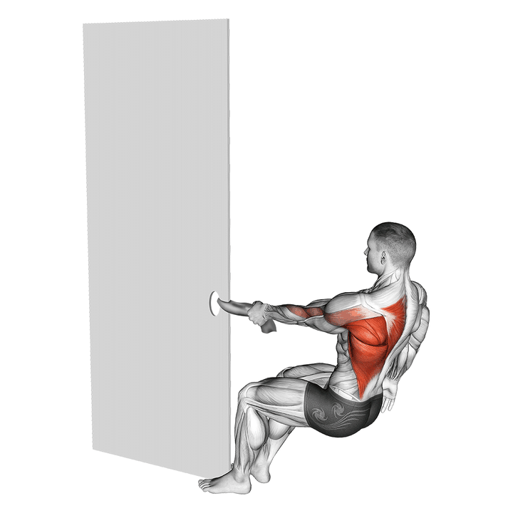 Demonstration of the one arm towel row