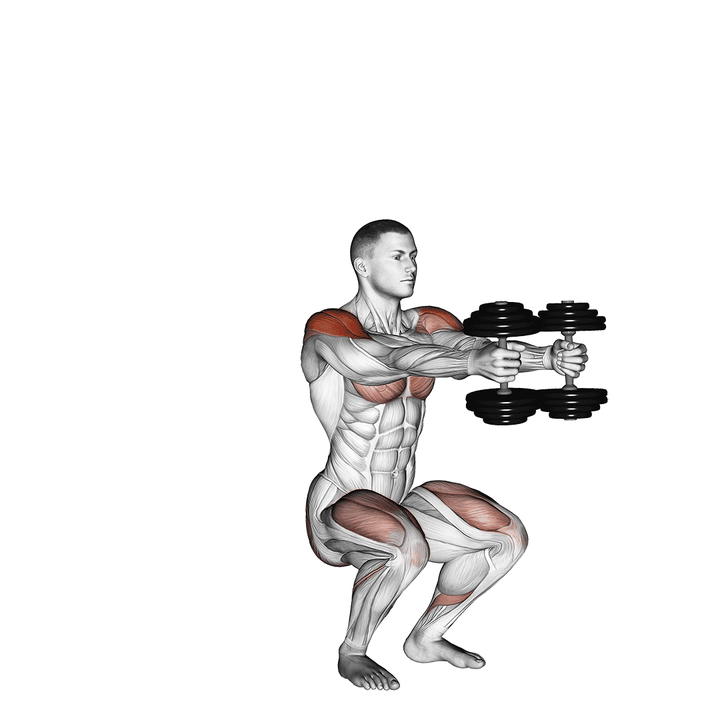 Demonstration of the dumbbell iron cross
