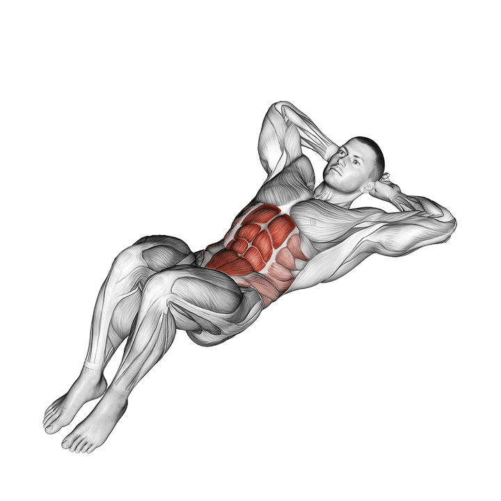 Demonstration of the crunch floor