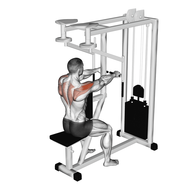 Demonstration of the lever seated reverse fly