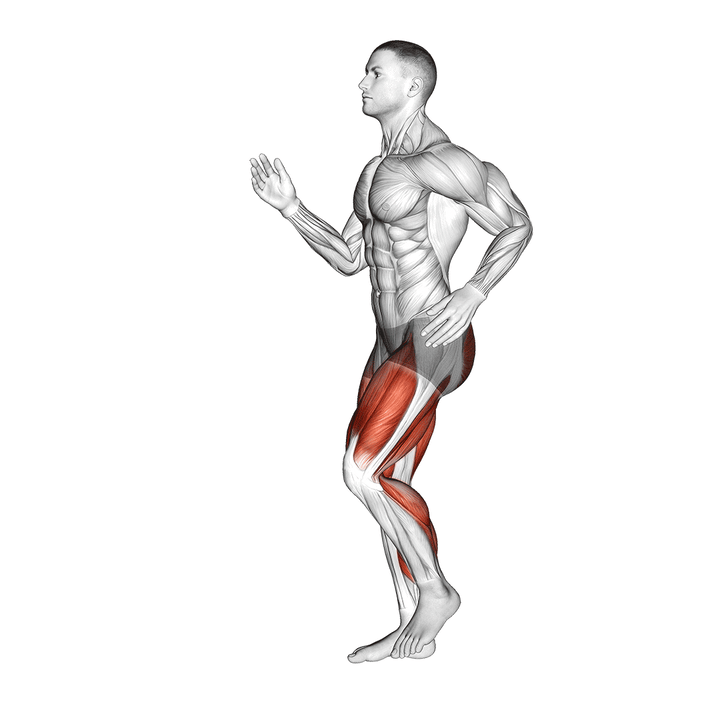 Demonstration of the short stride run