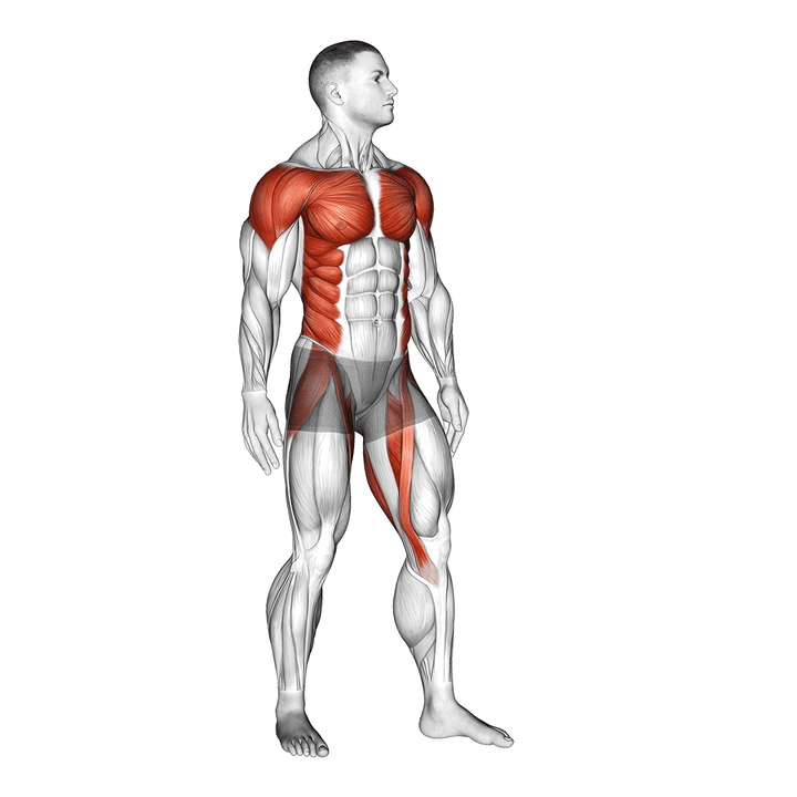 Demonstration of the standing archer