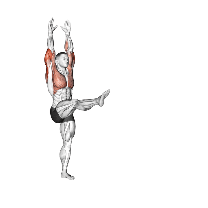 Demonstration of the handstand