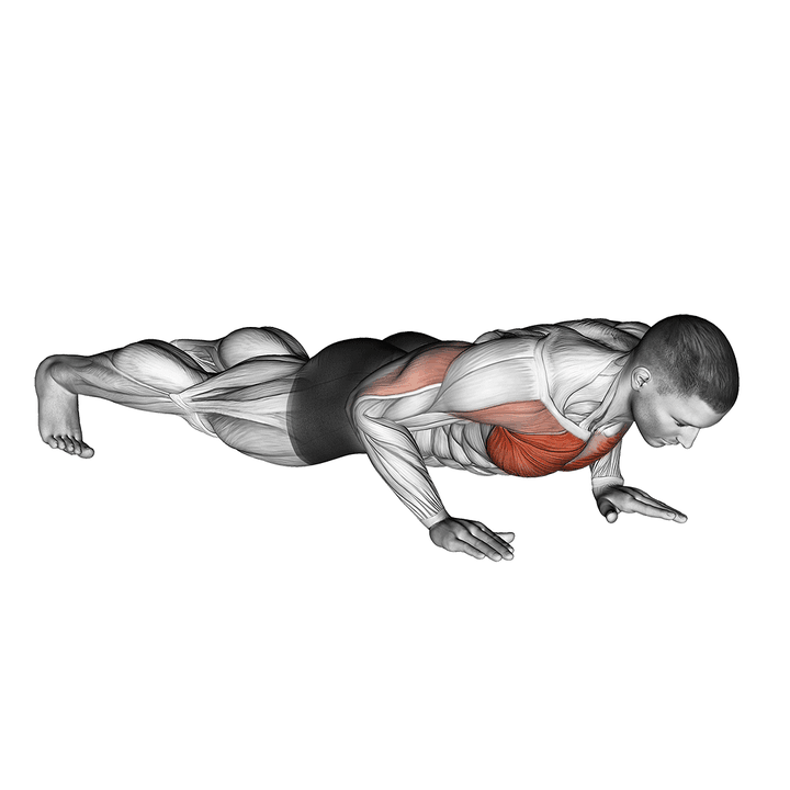 Demonstration of the clock push-up