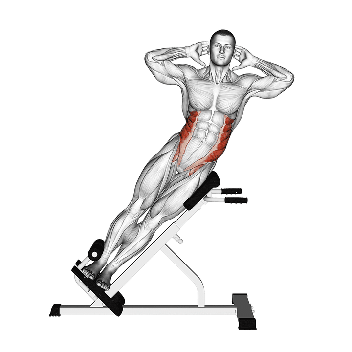 Demonstration of the 45ã‚â° side bend