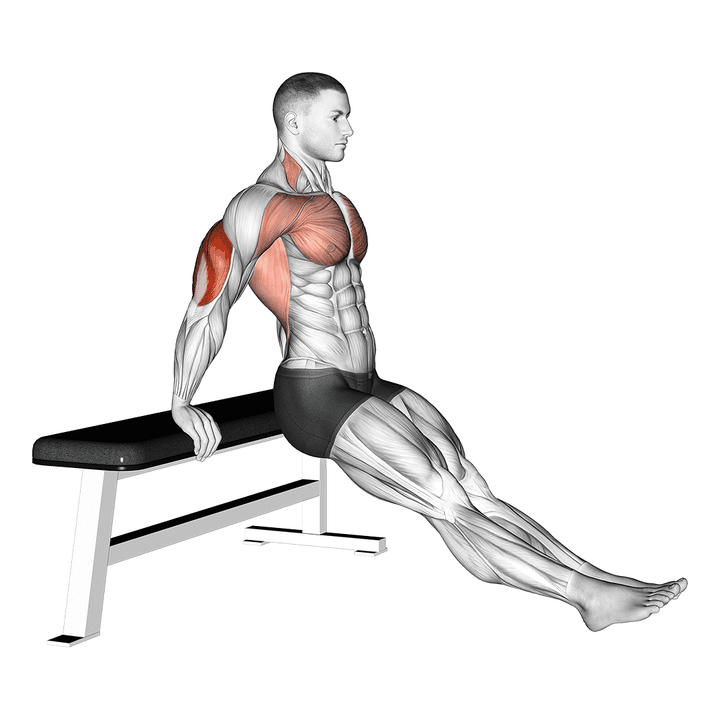 Demonstration of the bench dip on floor