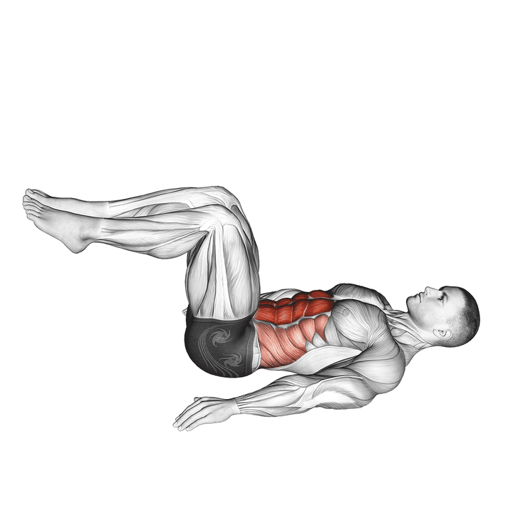 Demonstration of the reverse crunch