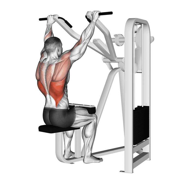 Demonstration of the lever front pulldown