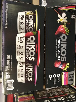 Oikos Oikos Triple Zero Greek Yogurt Cup