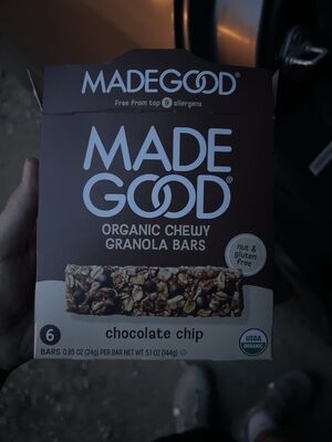 MADE GOOD chocolate chip