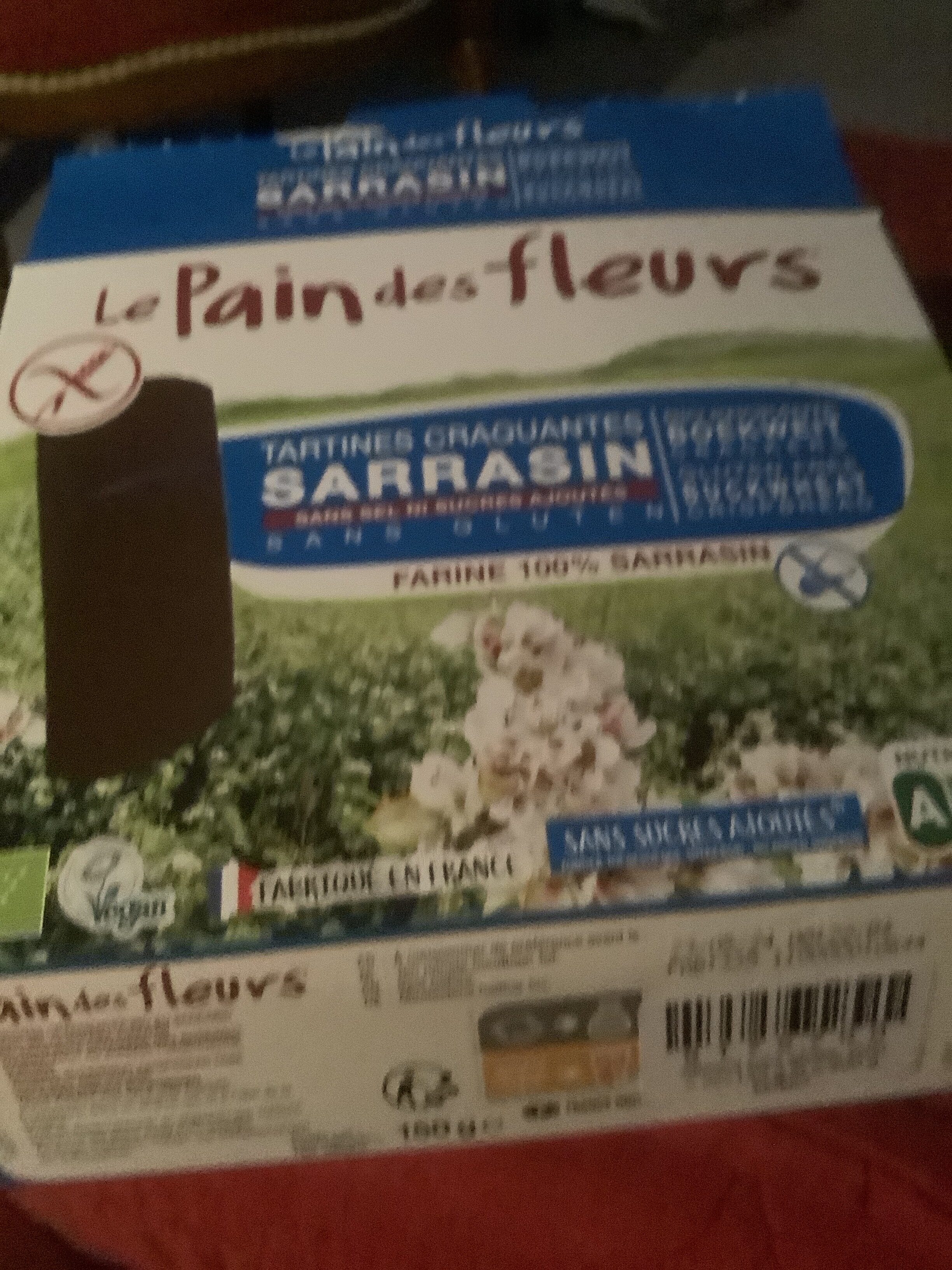 Ekibio Tartines craquantes au sarrasin imp