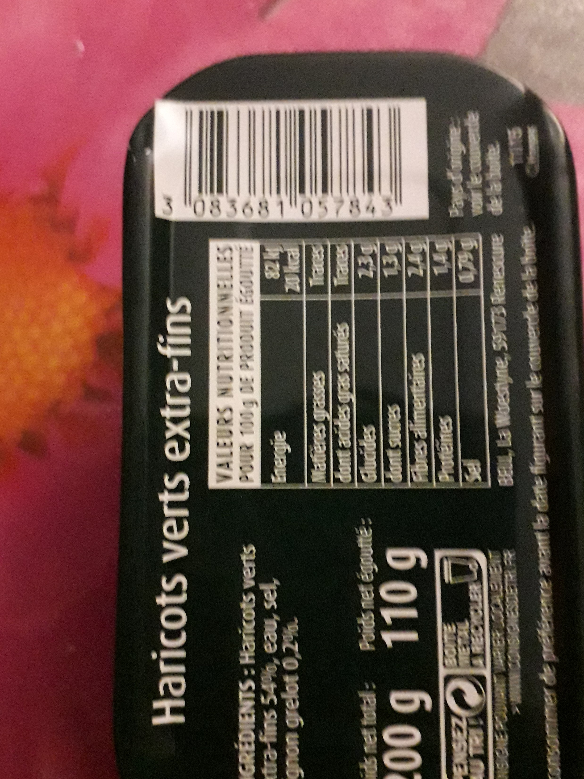 Cassegrain HARICOTS VERTS EXTRA-FINS
