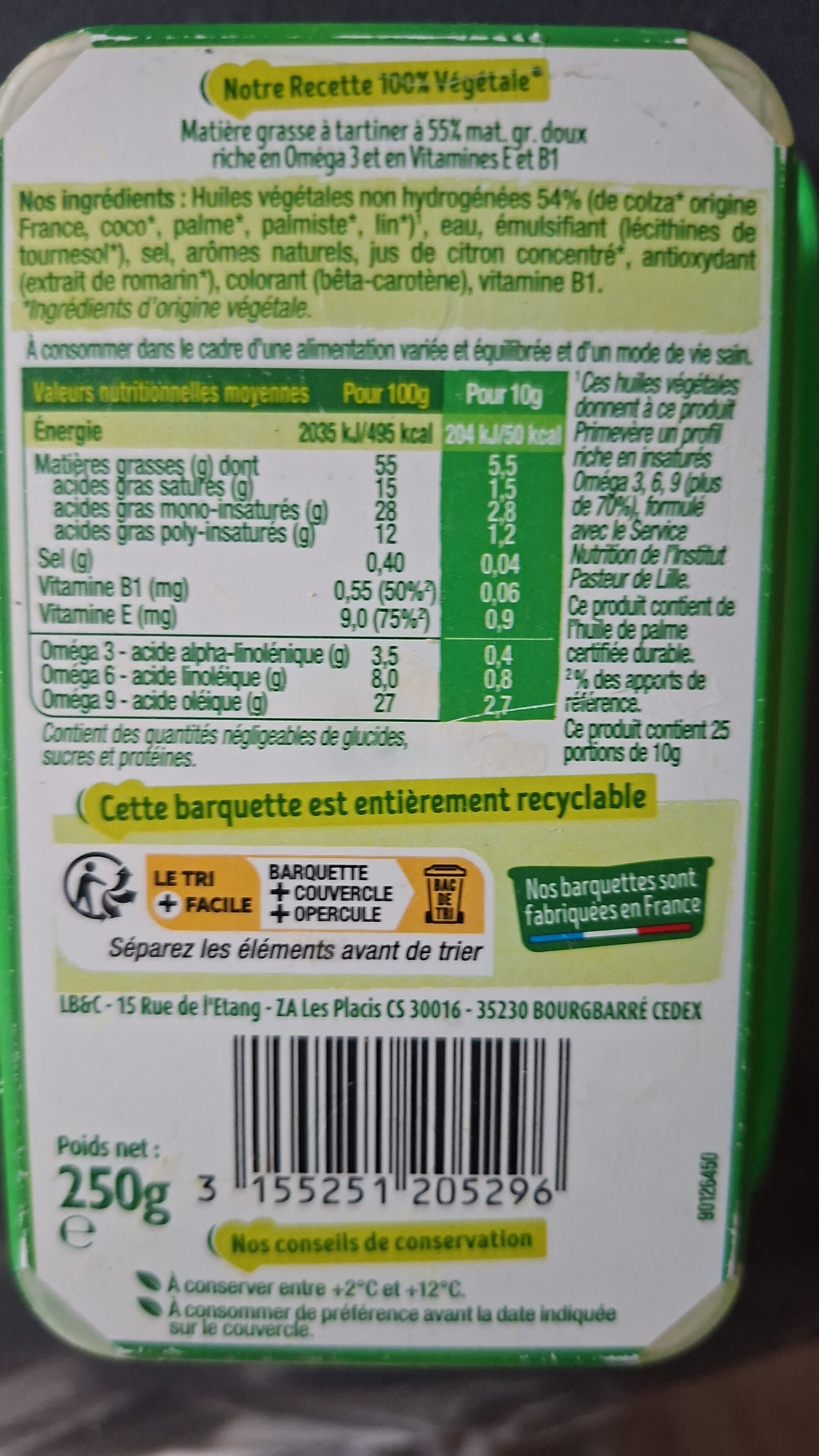 Primevère Tartine doux