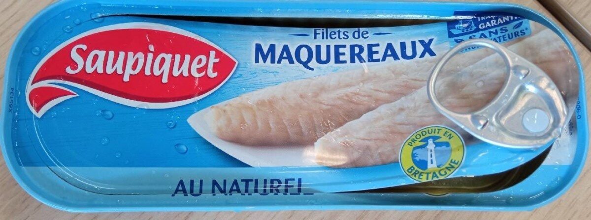 Saupiquet Filets de Maquereaux au Naturel