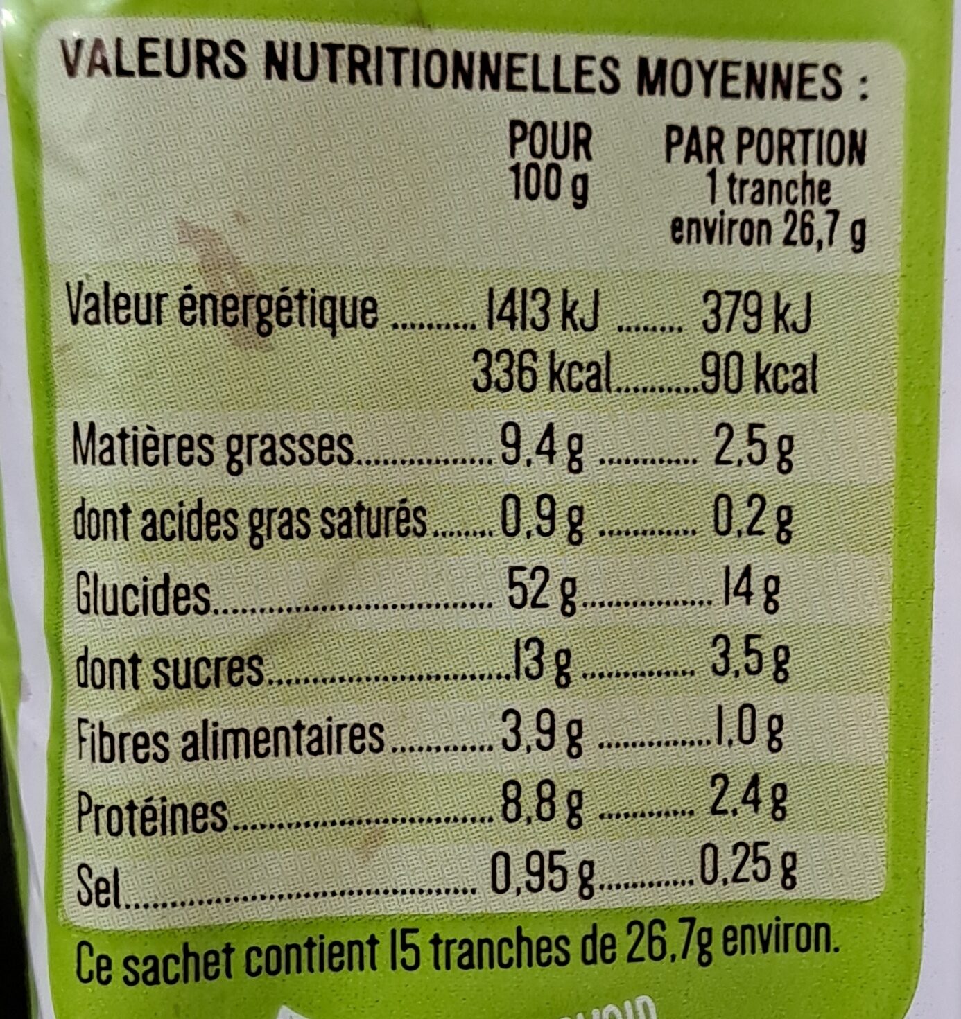 La Boulangère BIO ​​Brioche TRANCHEF