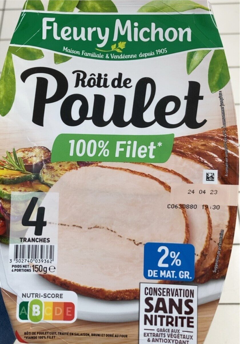 Fleury Michon Rôti de Poulet