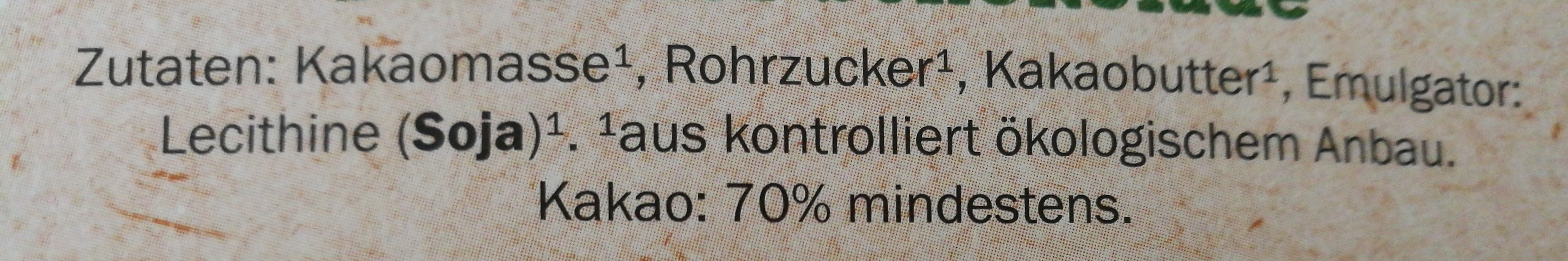 Lidl Organic Bio Chocolat Noir