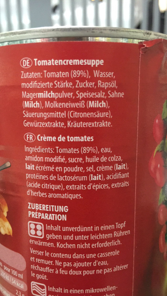 Heinz Cream of Tomato Soup